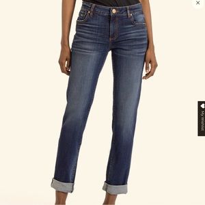 Kut from the Kluth Catherine mid-rise boyfriend jeans size 8p